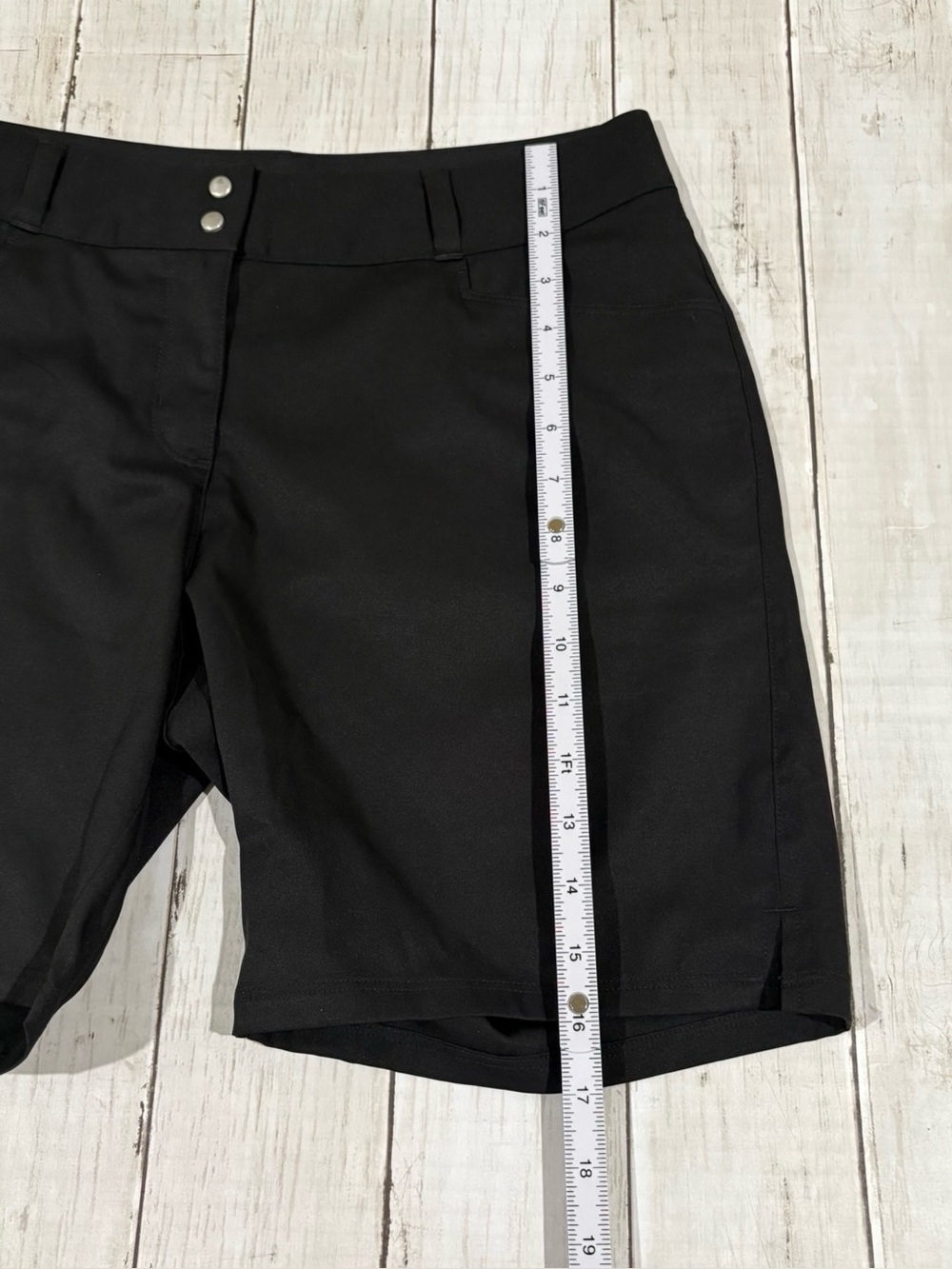 Adidas Women's Essential Golf 7" Shorts Black Size 6 - Picture 5 of 12